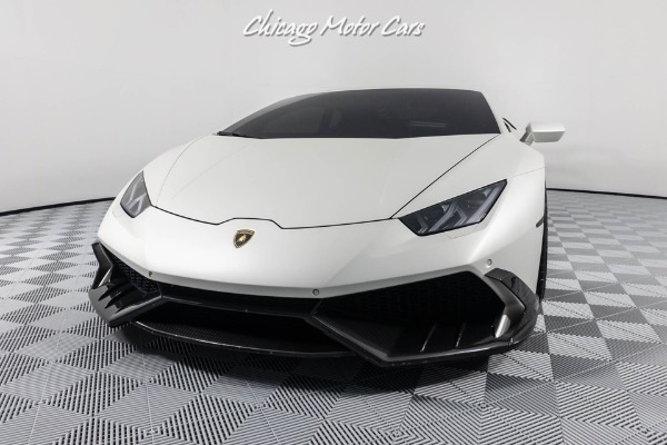 Used 2015 Lamborghini Huracan LP 610-4 Coupe Mansory Carbon Kit! LOW Miles! NEARLY $100K Invested! for sale Sold at Chicago Motor Cars in West Chicago IL 60185 5