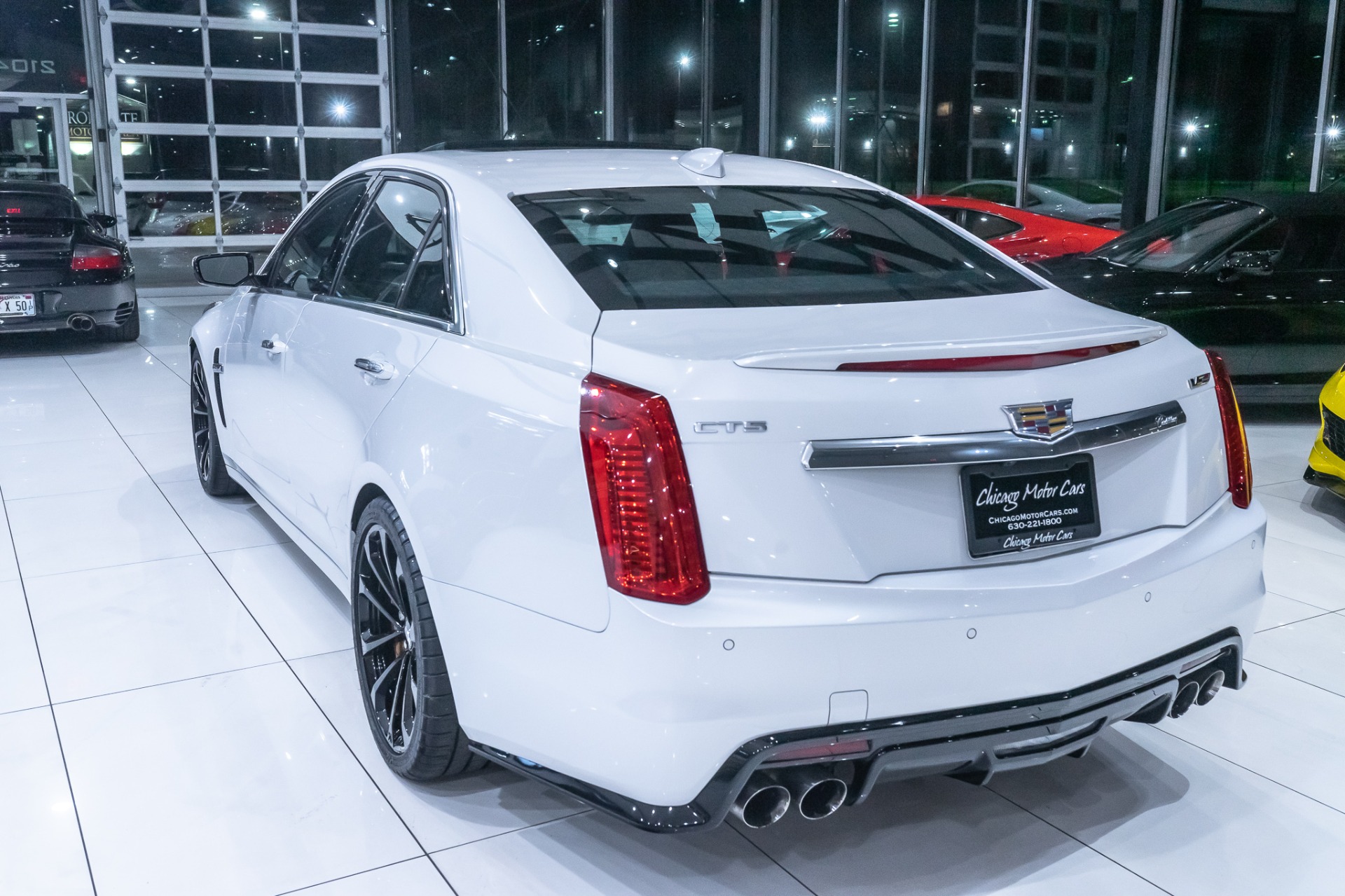 Used-2016-Cadillac-CTS-V-Sedan-LOW-Miles-Recaro-Perf-Seats-Luxury-Pkg-Perf-Data-Recorder-LOADED