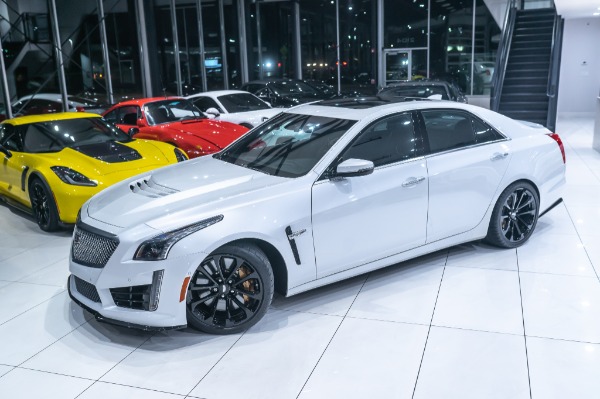 Used 2016 Cadillac CTS-V Sedan LOW Miles! Recaro Perf Seats! Luxury Pkg! Perf Data Recorder! LOADED! for sale Sold at Chicago Motor Cars in West Chicago IL 60185 3