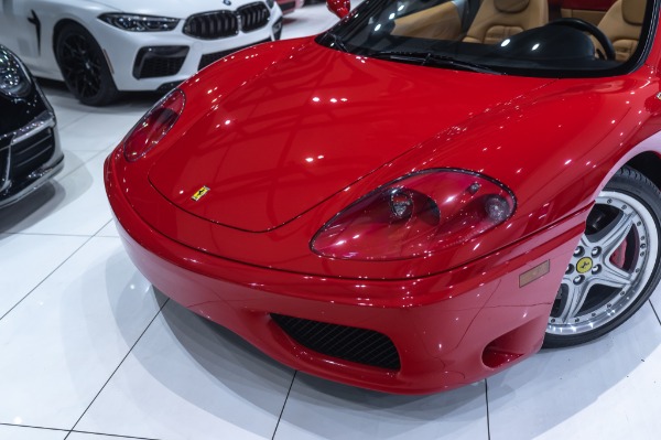Used 2005 Ferrari 360 SPIDER Only 5k Miles! ROSSO CORSA RED/TAN F1 TRANS SERVICE RECORDS for sale Sold at Chicago Motor Cars in West Chicago IL 60185 3