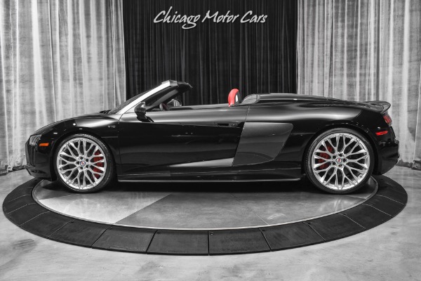 Used-2018-Audi-R8-52-quattro-V10-Plus-Spyder-Convertible-LOW-Miles-TONS-of-Carbon-HRE-Wheels