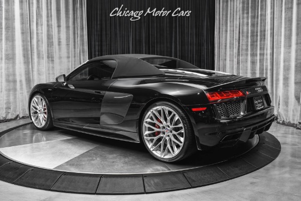 Used-2018-Audi-R8-52-quattro-V10-Plus-Spyder-Convertible-LOW-Miles-TONS-of-Carbon-HRE-Wheels