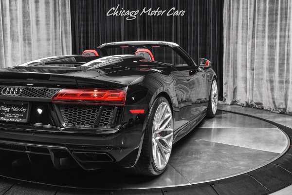 Used-2018-Audi-R8-52-quattro-V10-Plus-Spyder-Convertible-LOW-Miles-TONS-of-Carbon-HRE-Wheels