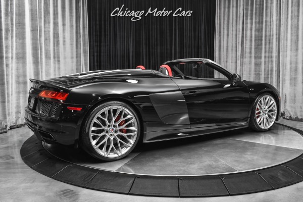 Used 2018 Audi R8 5.2 quattro V10 Plus Spyder Convertible LOW Miles TONS of Carbon HRE Wheels for sale Sold at Chicago Motor Cars in West Chicago IL 60185 5