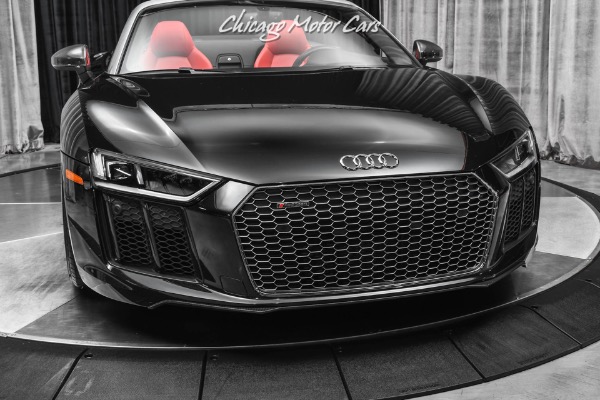 Used-2018-Audi-R8-52-quattro-V10-Plus-Spyder-Convertible-LOW-Miles-TONS-of-Carbon-HRE-Wheels