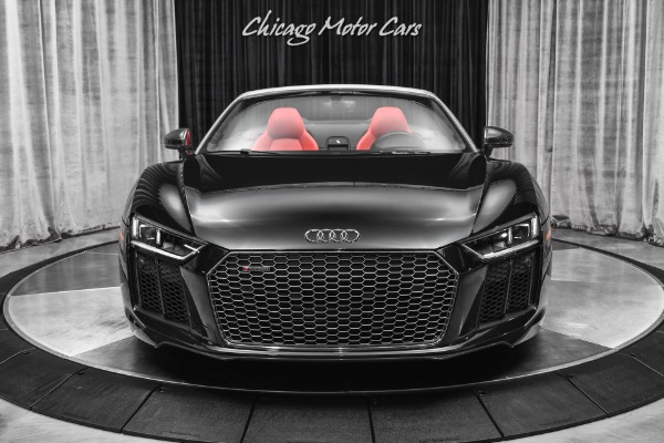 Used-2018-Audi-R8-52-quattro-V10-Plus-Spyder-Convertible-LOW-Miles-TONS-of-Carbon-HRE-Wheels