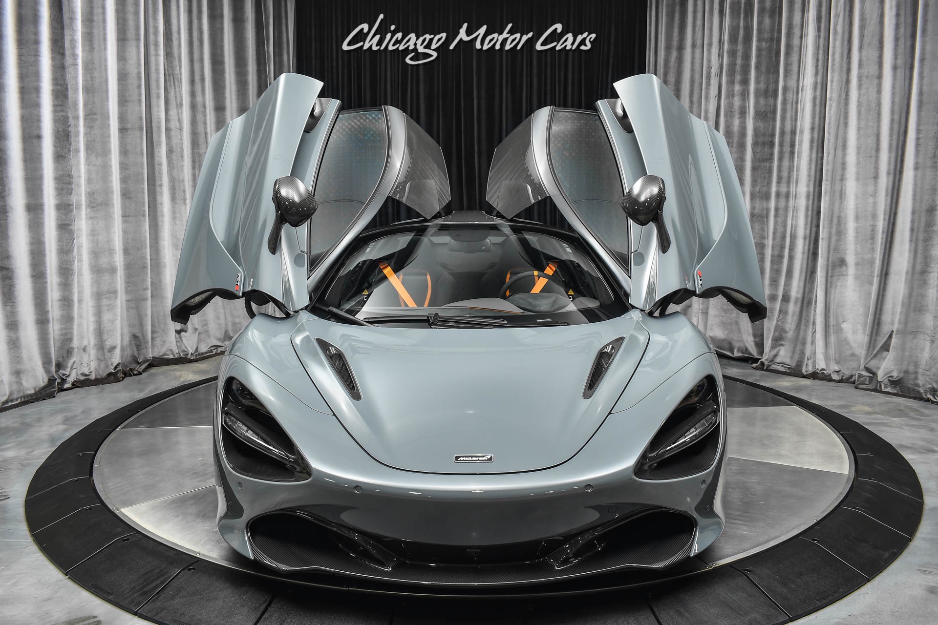 Used-2019-McLaren-720S-Performance-MSRP-426k-MSO-Chicane-Grey-FULL-PPF-LOADED-Only-900-Miles