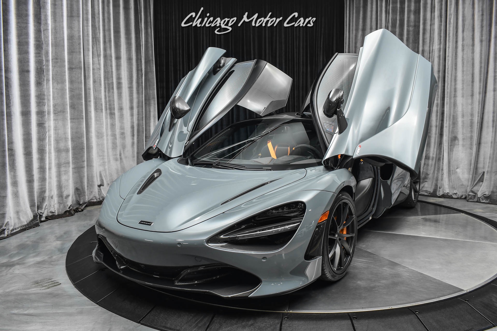 Used-2019-McLaren-720S-Performance-MSRP-426k-MSO-Chicane-Grey-FULL-PPF-LOADED-Only-900-Miles