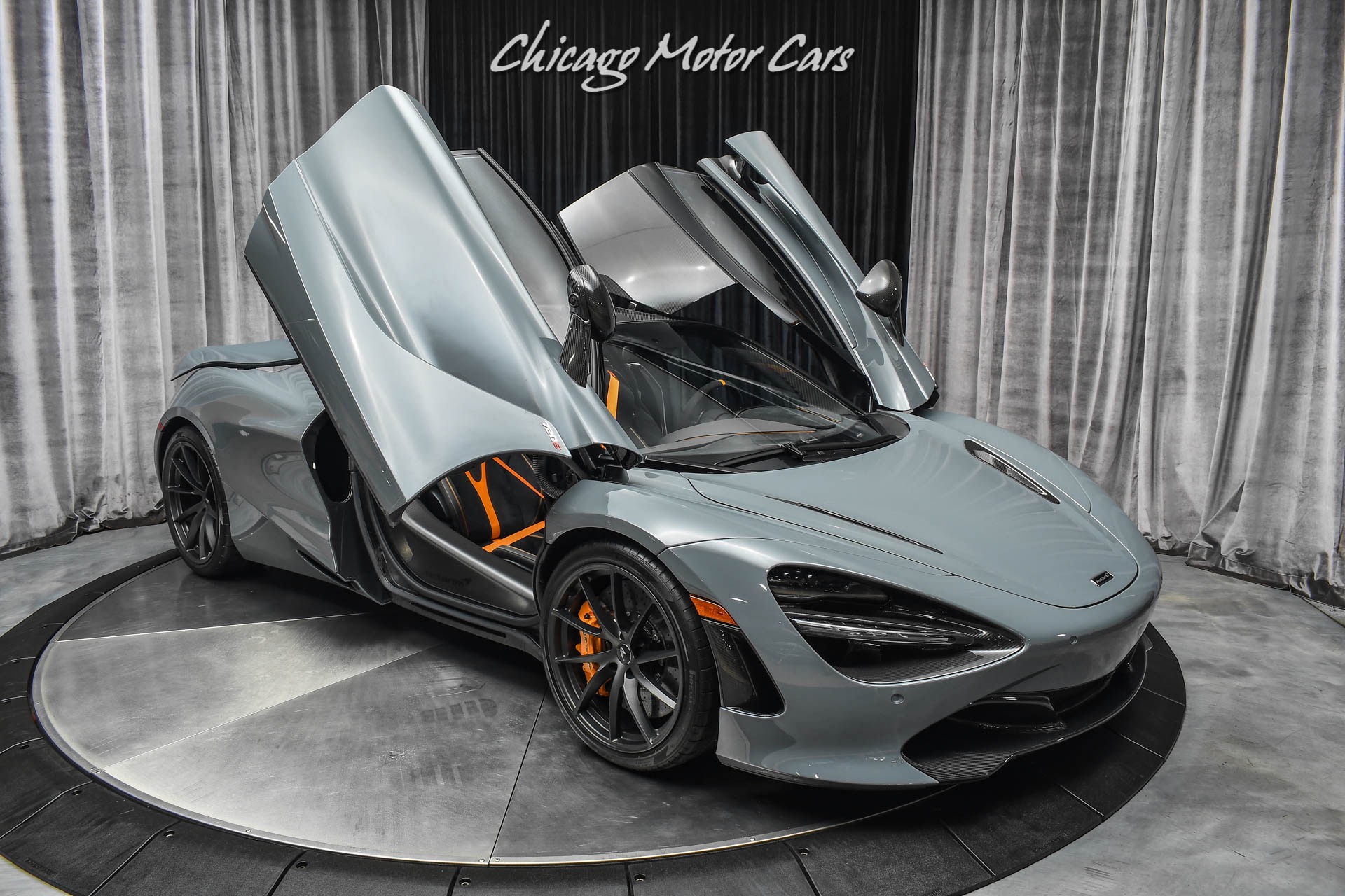 Used-2019-McLaren-720S-Performance-MSRP-426k-MSO-Chicane-Grey-FULL-PPF-LOADED-Only-900-Miles