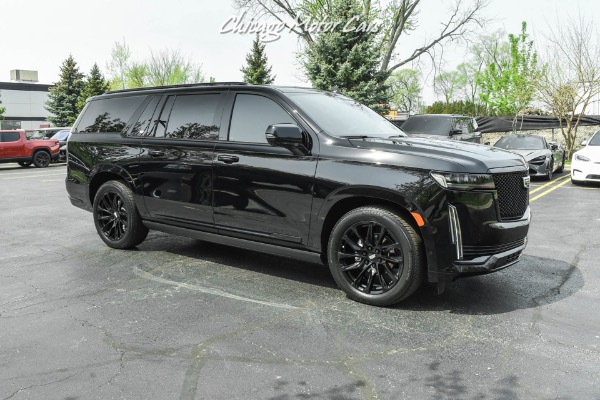 Used-2022-Cadillac-Escalade-ESV-Sport-Platinum-SUV-LOW-Miles-Onyx-Pkg-Refrigerator-Night-Vision-LOADED