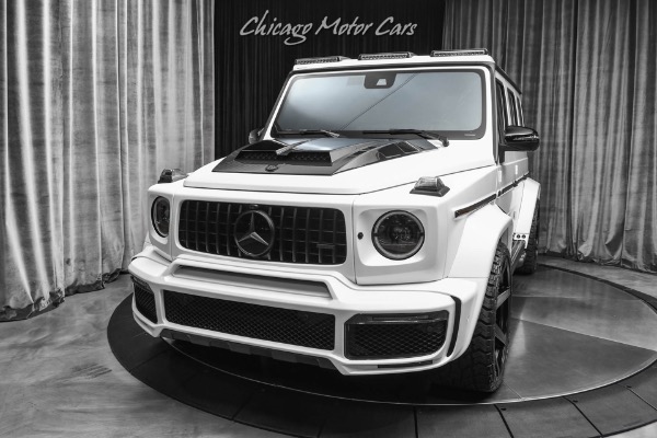Used 2020 Mercedes-Benz G63 AMG 4Matic SAVAGE 63 Build! Mansory & Brabus Upgrades! Carbon Fiber LOADED for sale Sold at Chicago Motor Cars in West Chicago IL 60185 2
