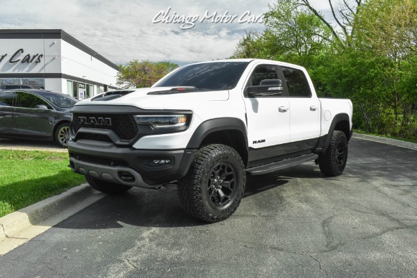 Used 2022 Ram 1500 TRX 4X4 Crew Cab Pickup LOW Miles! Level 2 Pkg! Carbon Fiber Pkg! LOADED for sale Sold at Chicago Motor Cars in West Chicago IL 60185 2