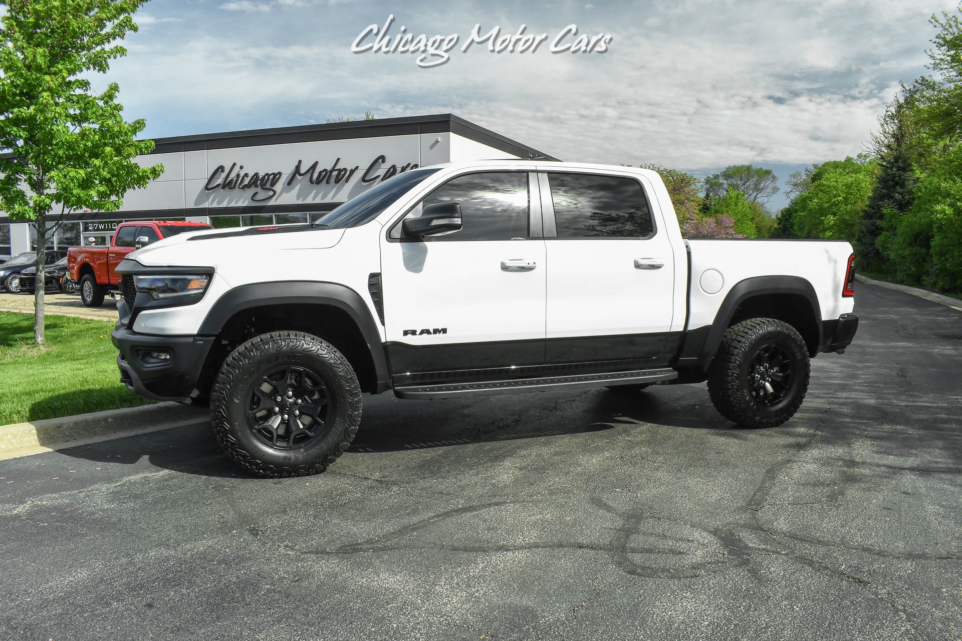 Used 2022 Ram 1500 TRX 4X4 Crew Cab Pickup LOW Miles! Level 2 Pkg! Carbon Fiber Pkg! LOADED for sale Sold at Chicago Motor Cars in West Chicago IL 60185 1