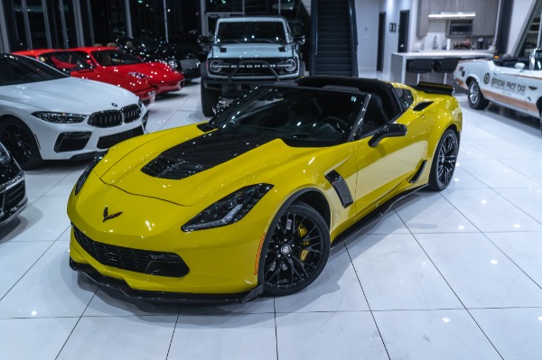 Used 2016 Chevrolet Corvette Z06 LOADED 3LZ 1 OWNER CLEAN CARFAX GORGEOUS RACING YELLOW! for sale Sold at Chicago Motor Cars in West Chicago IL 60185 3