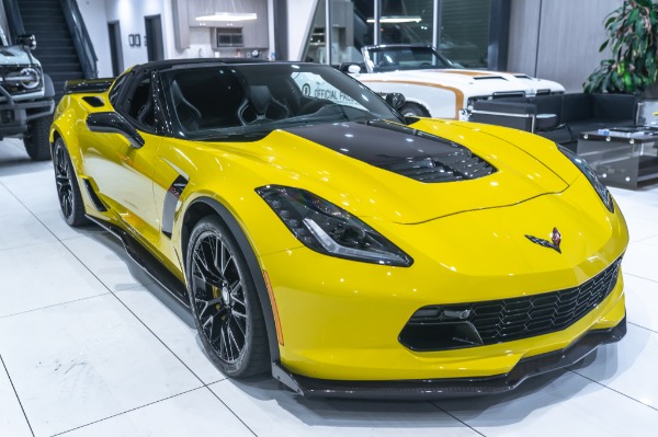 Used 2016 Chevrolet Corvette Z06 LOADED 3LZ 1 OWNER CLEAN CARFAX GORGEOUS RACING YELLOW! for sale Sold at Chicago Motor Cars in West Chicago IL 60185 6