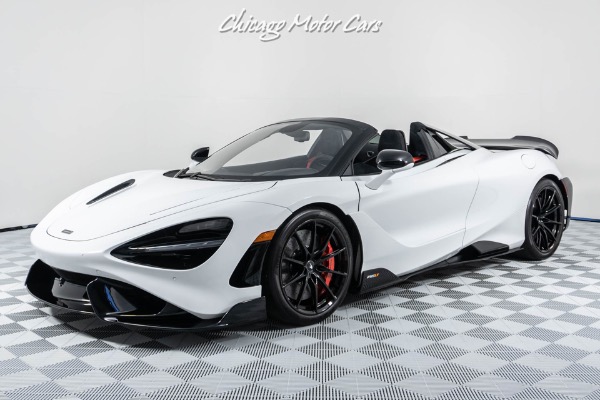 Used 2022 McLaren 765LT Spider BRAND NEW! MSO CLUBSPORT PACK CARBON FIBER SENNA SEATS! HOTTEST SPEC! for sale Sold at Chicago Motor Cars in West Chicago IL 60185 5