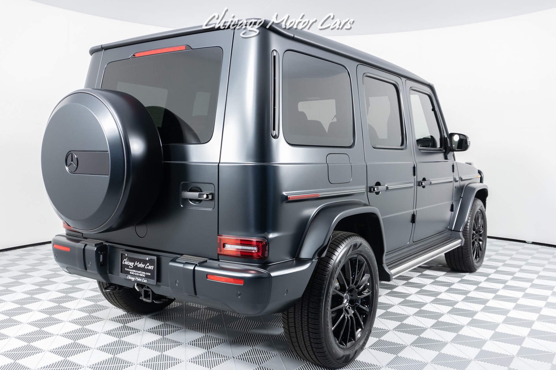 Used-2021-Mercedes-Benz-G550-4Matic-SUV-ONLY-68-Miles-Night-Black-Magno-Exclusive-Interior-Pkg-LOADED