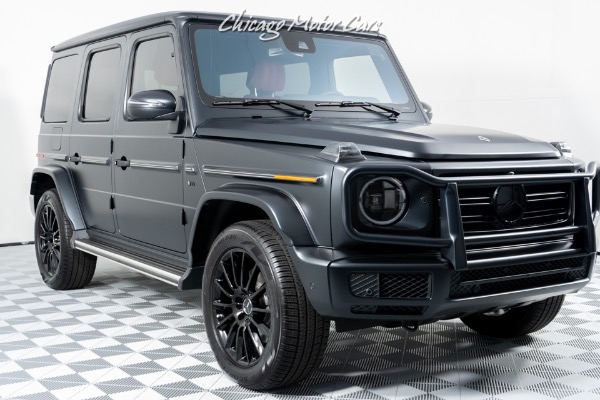 Used-2021-Mercedes-Benz-G550-4Matic-SUV-ONLY-68-Miles-Night-Black-Magno-Exclusive-Interior-Pkg-LOADED