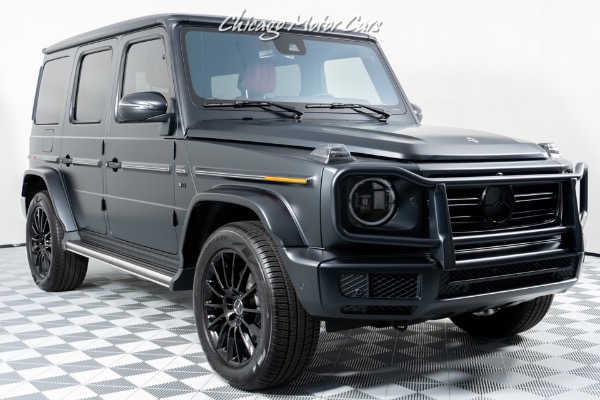 Used-2021-Mercedes-Benz-G550-4Matic-SUV-ONLY-68-Miles-Night-Black-Magno-Exclusive-Interior-Pkg-LOADED