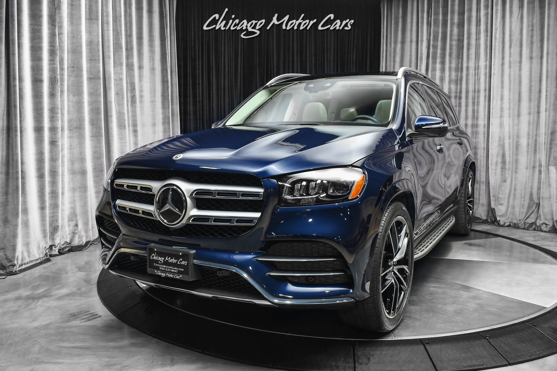 Used-2021-Mercedes-Benz-GLS580-4Matic-Driver-Assistance-Pkg-Plus-Pano-Roof-Gorgeous-Color-Combo-Third-Row