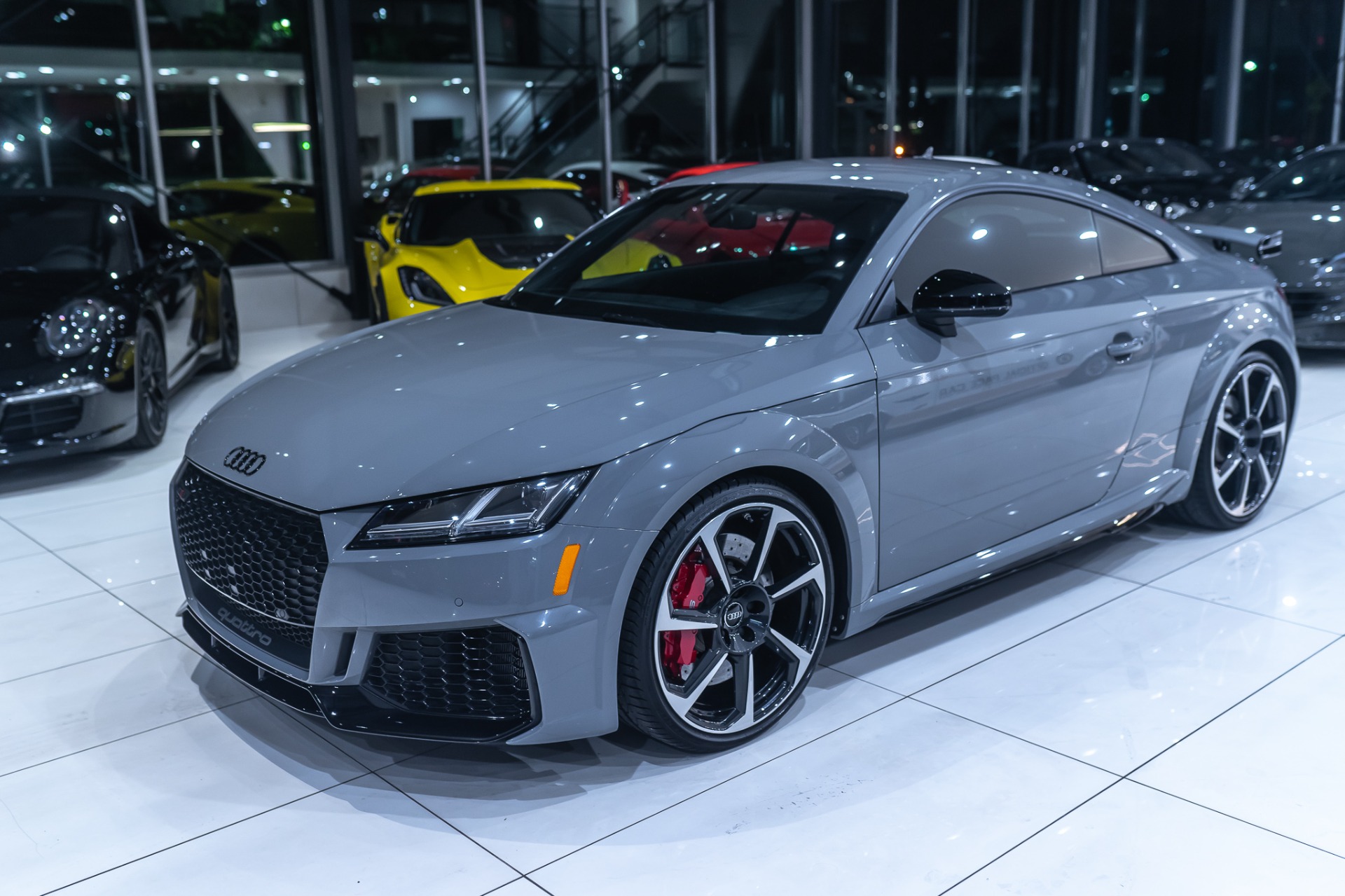 Used-2020-Audi-TT-RS-25T-quattro-Coupe-Nardo-Grey-LOW-Miles-Tech-Pkg-Dynamic-Pkg-LOADED