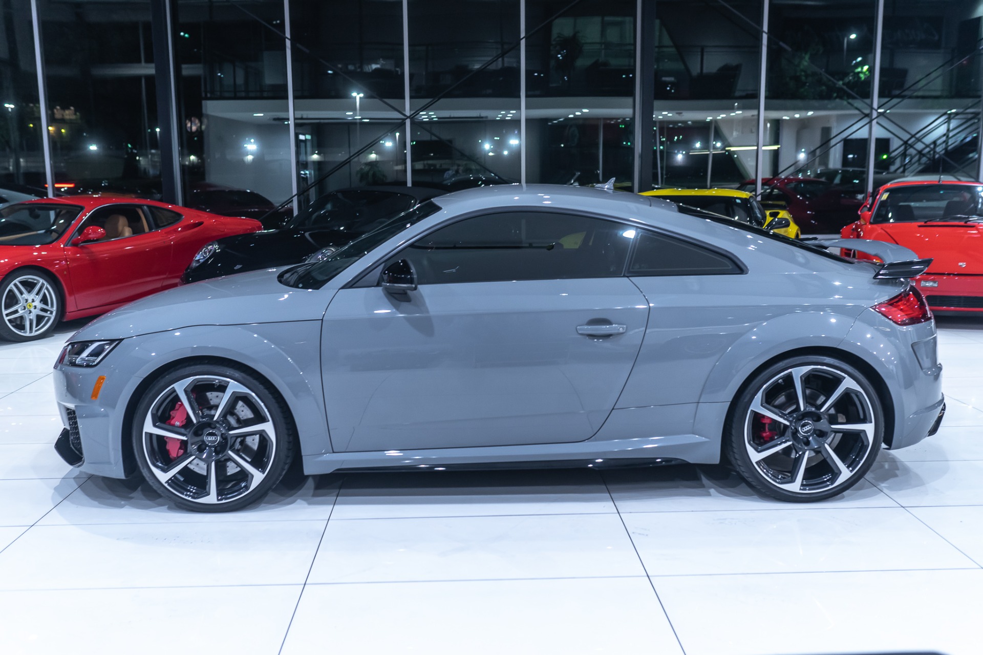 Used-2020-Audi-TT-RS-25T-quattro-Coupe-Nardo-Grey-LOW-Miles-Tech-Pkg-Dynamic-Pkg-LOADED