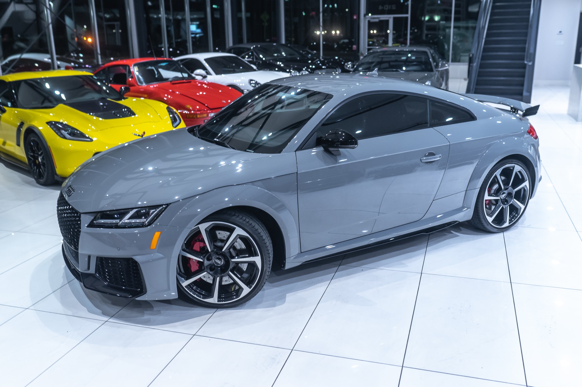 Used-2020-Audi-TT-RS-25T-quattro-Coupe-Nardo-Grey-LOW-Miles-Tech-Pkg-Dynamic-Pkg-LOADED
