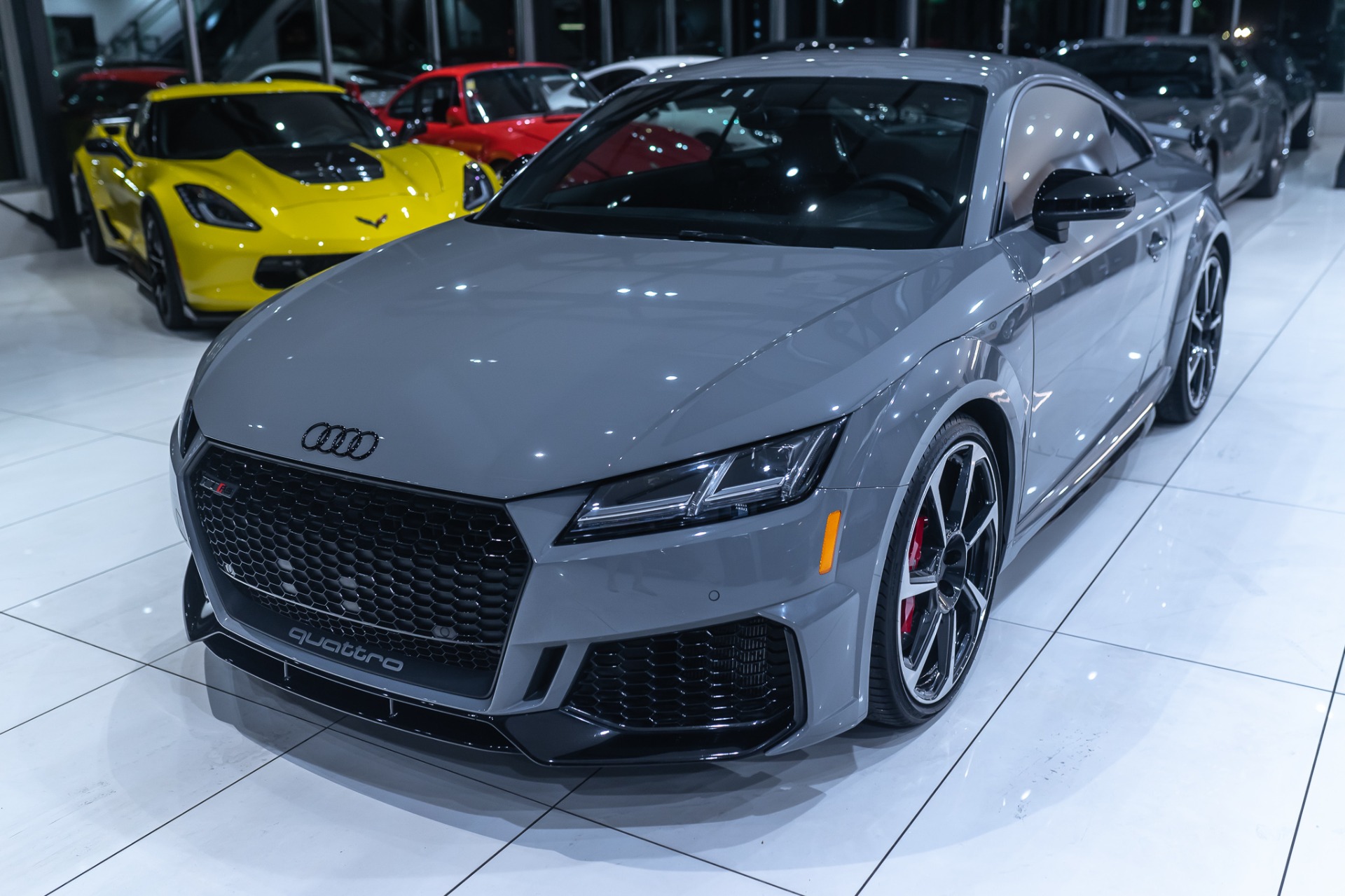 Used-2020-Audi-TT-RS-25T-quattro-Coupe-Nardo-Grey-LOW-Miles-Tech-Pkg-Dynamic-Pkg-LOADED