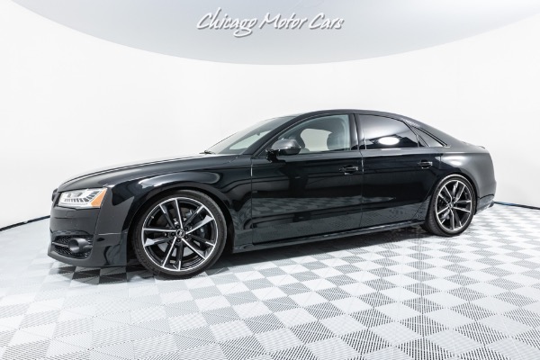 Used 2017 Audi S8 plus 4.0T quattro Sedan UPGRADED TURBOS! MILTEK EXHAUST! DYNO SPECTRUM TUNE!! for sale Sold at Chicago Motor Cars in West Chicago IL 60185 1