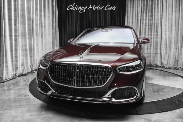 Used 2022 Mercedes-Benz S580 Maybach 4Matic Sedan ONLY 500 Miles! Flowing Lines Trim! Gorgeous Color Combo! for sale Sold at Chicago Motor Cars in West Chicago IL 60185 2