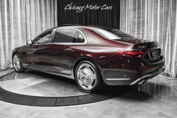 Used 2022 Mercedes-Benz S580 Maybach 4Matic Sedan ONLY 500 Miles! Flowing Lines Trim! Gorgeous Color Combo! for sale Sold at Chicago Motor Cars in West Chicago IL 60185 3