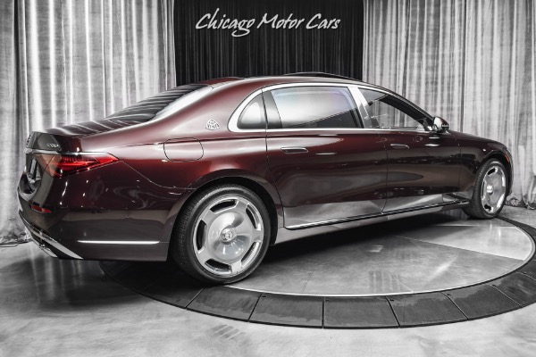 Used 2022 Mercedes-Benz S580 Maybach 4Matic Sedan ONLY 500 Miles! Flowing Lines Trim! Gorgeous Color Combo! for sale Sold at Chicago Motor Cars in West Chicago IL 60185 5