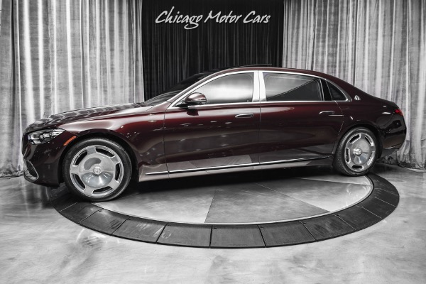 Used 2022 Mercedes-Benz S580 Maybach 4Matic Sedan ONLY 500 Miles! Flowing Lines Trim! Gorgeous Color Combo! for sale Sold at Chicago Motor Cars in West Chicago IL 60185 1