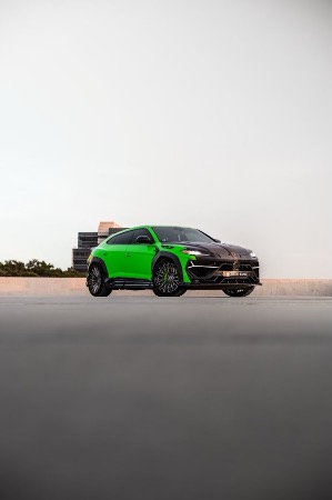 Used 2021 Lamborghini Urus Pearl Capsule Keyvany Keyrus Carbon Fiber! 1 of 3 in North America! for sale Sold at Chicago Motor Cars in West Chicago IL 60185 3