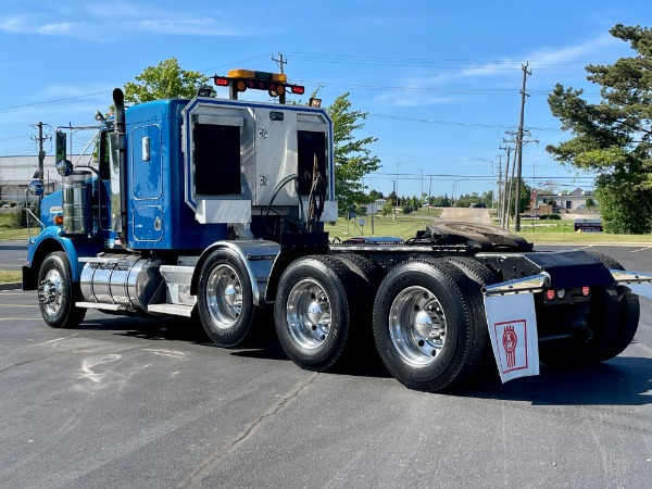 Used-2000-Kenworth-T-800-Tri-Axle-Sleeper---Cummins-600---18-Speed---PTO---Wet-Kit