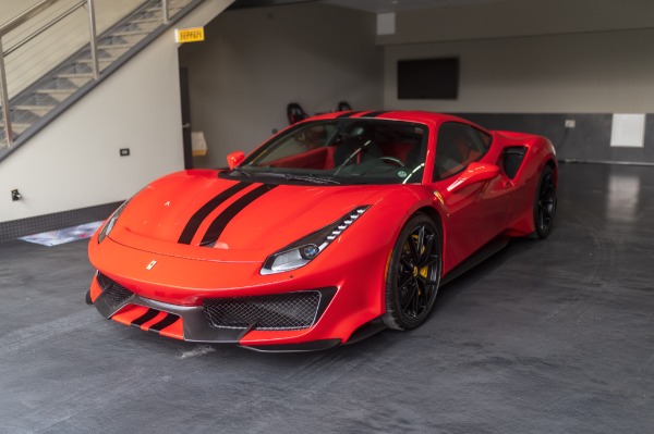 Used-2020-Ferrari-488-Pista-Coupe-Only-344-Miles-Carbon-Fiber-Front-Lift-Alcantara-Huge-MSRP