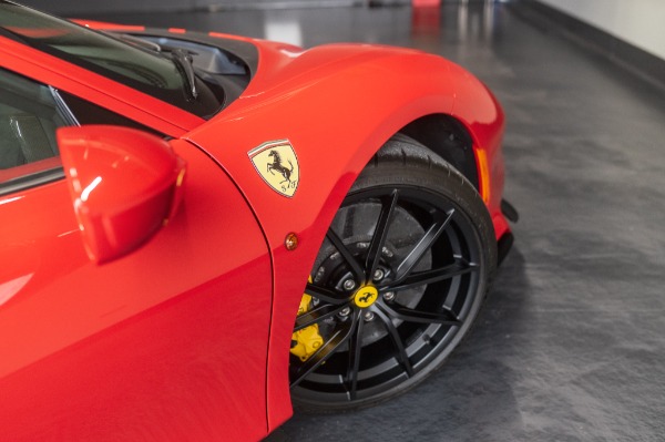 Used-2020-Ferrari-488-Pista-Coupe-Only-344-Miles-Carbon-Fiber-Front-Lift-Alcantara-Huge-MSRP