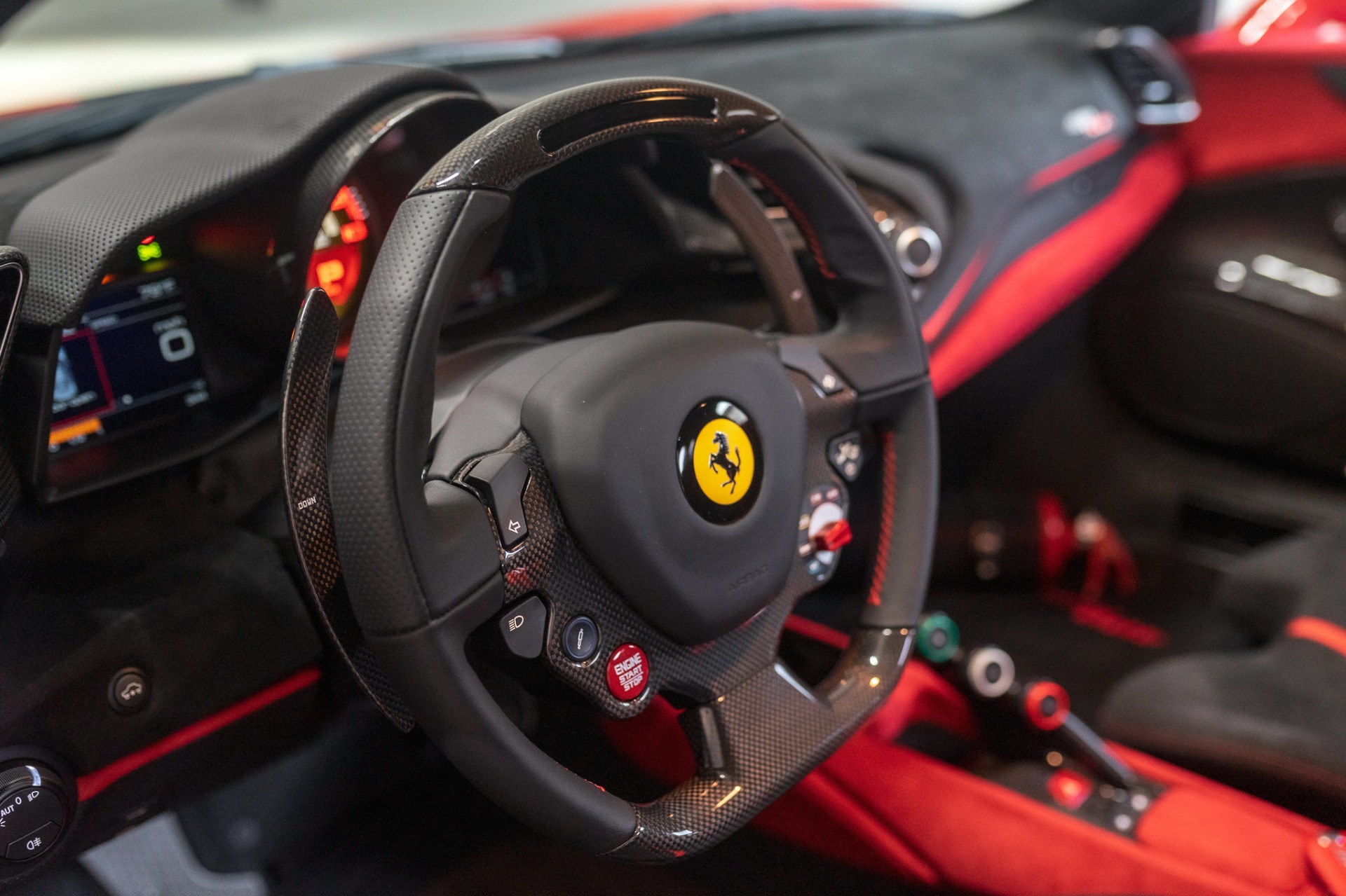 Used-2020-Ferrari-488-Pista-Coupe-Only-344-Miles-Carbon-Fiber-Front-Lift-Alcantara-Huge-MSRP