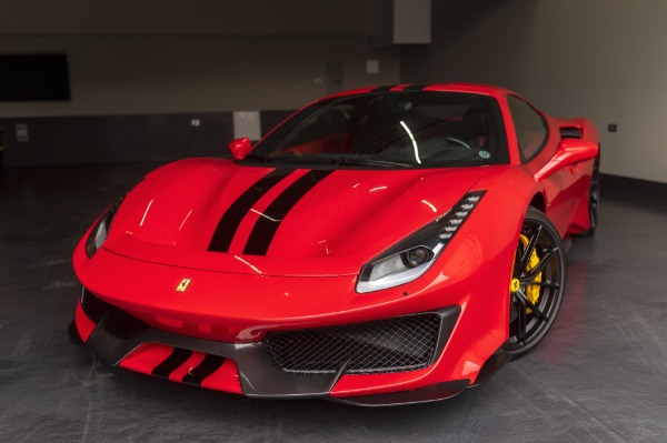 Used-2020-Ferrari-488-Pista-Coupe-Only-344-Miles-Carbon-Fiber-Front-Lift-Alcantara-Huge-MSRP