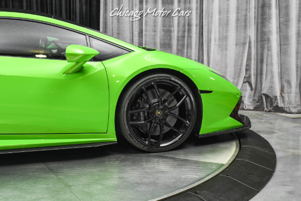 Used-2015-Lamborghini-Huracan-LP610-4-Coupe-LOW-Miles-Verde-Mantis-HOT-Spec-VORSTEINER-Upgrades