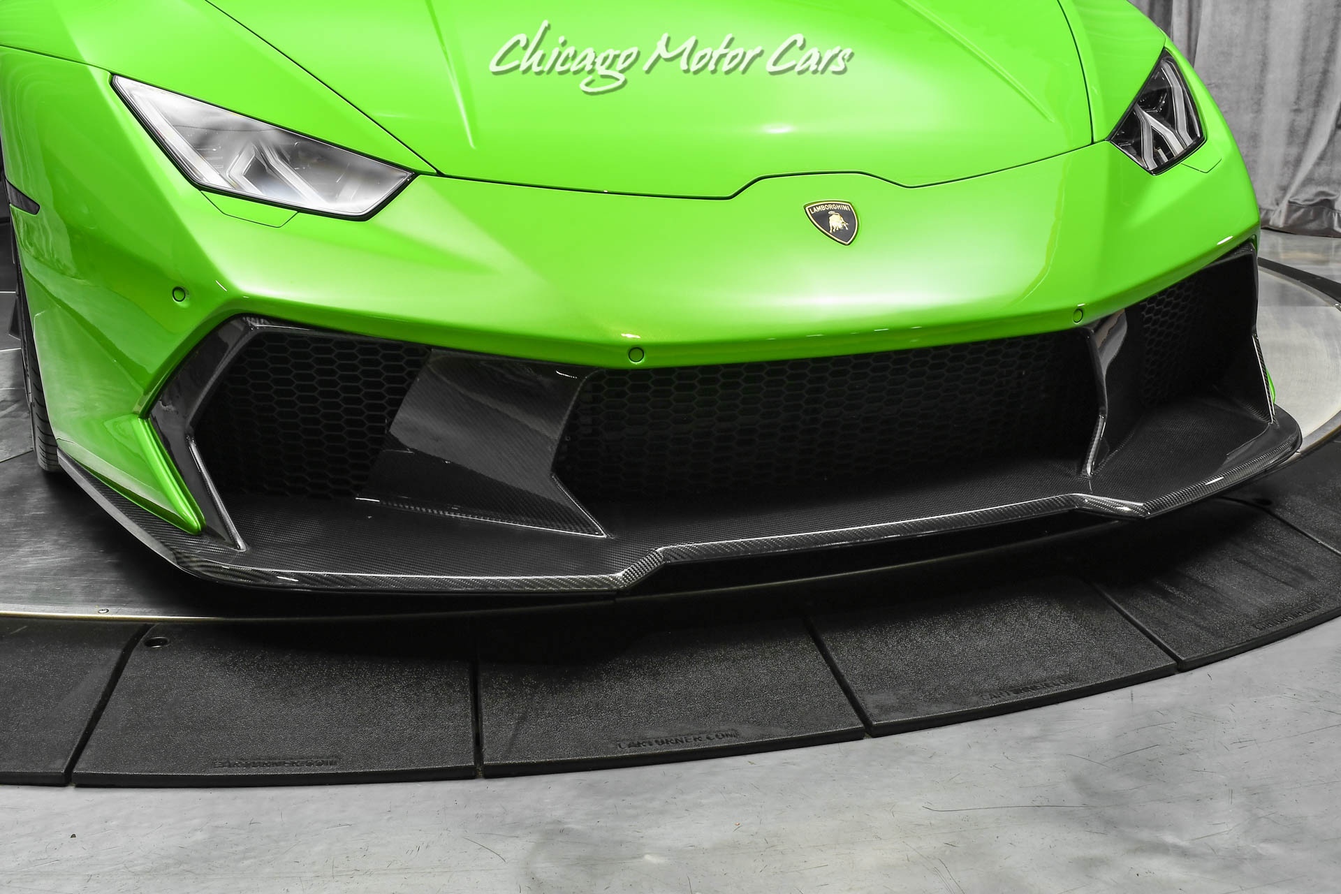 Used-2015-Lamborghini-Huracan-LP610-4-Coupe-LOW-Miles-Verde-Mantis-HOT-Spec-VORSTEINER-Upgrades