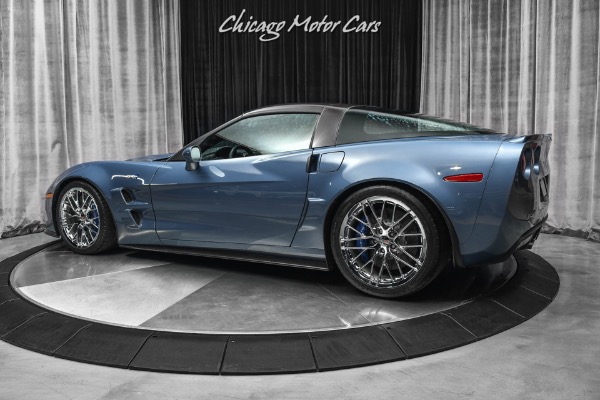 Used 2011 Chevrolet Corvette ZR1 Coupe w/3ZR! ONLY 13K Miles! Supersonic Blue! ONE OWNER! for sale Sold at Chicago Motor Cars in West Chicago IL 60185 3
