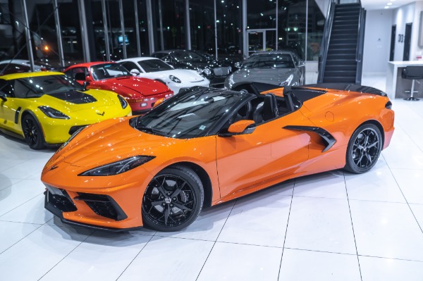 Used 2022 Chevrolet Corvette Stingray Convertible 2LT W/ Z51! HOT COLOR Carbon Fiber Spoiler LOADED for sale Sold at Chicago Motor Cars in West Chicago IL 60185 3