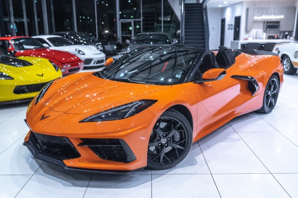 Used 2022 Chevrolet Corvette Stingray Convertible 2LT W/ Z51! HOT COLOR Carbon Fiber Spoiler LOADED for sale Sold at Chicago Motor Cars in West Chicago IL 60185 4