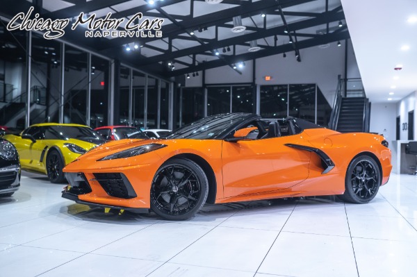 Used 2022 Chevrolet Corvette Stingray Convertible 2LT W/ Z51! HOT COLOR Carbon Fiber Spoiler LOADED for sale Sold at Chicago Motor Cars in West Chicago IL 60185 1