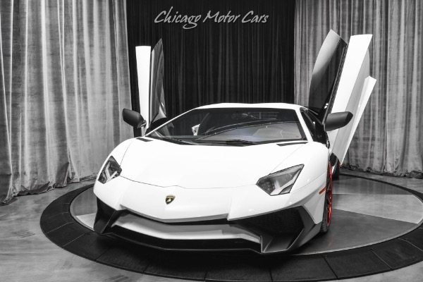 Used 2016 Lamborghini Aventador LP750-4 SV Coupe Upgraded Exhaust! DME Tune! Velos Wheels! Hot Spec! for sale Sold at Chicago Motor Cars in West Chicago IL 60185 2