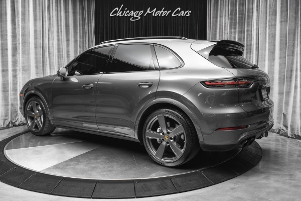 Used 2020 Porsche Cayenne Turbo SUV LOW Miles! Premium Pkg+! Sport Exhaust! Sport Chrono! LOADED for sale Sold at Chicago Motor Cars in West Chicago IL 60185 3