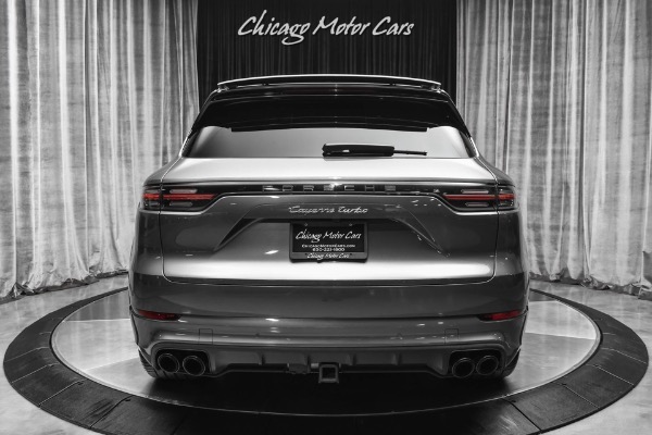 Used 2020 Porsche Cayenne Turbo SUV LOW Miles! Premium Pkg+! Sport Exhaust! Sport Chrono! LOADED for sale Sold at Chicago Motor Cars in West Chicago IL 60185 4