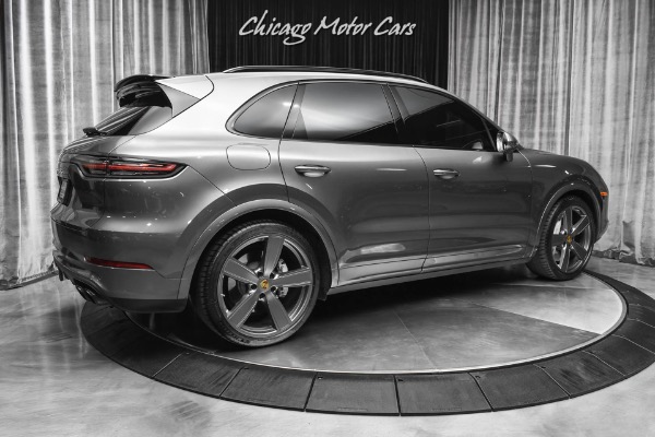 Used 2020 Porsche Cayenne Turbo SUV LOW Miles! Premium Pkg+! Sport Exhaust! Sport Chrono! LOADED for sale Sold at Chicago Motor Cars in West Chicago IL 60185 5