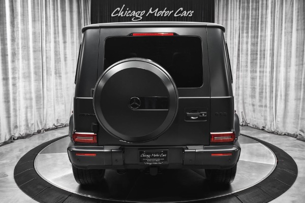 Used 2021 Mercedes-Benz G63 AMG 4Matic Factory Matte Black Only 11k Miles Loaded for sale Sold at Chicago Motor Cars in West Chicago IL 60185 4